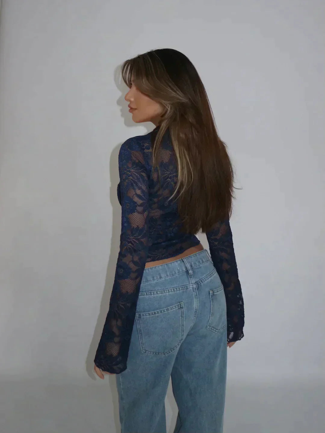 Refined Lace Blouse