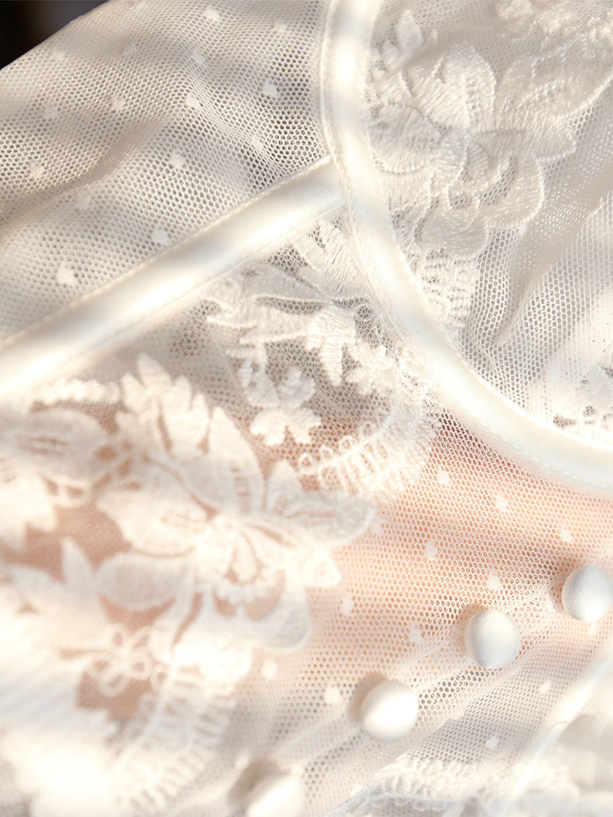 Floral Lace Corset