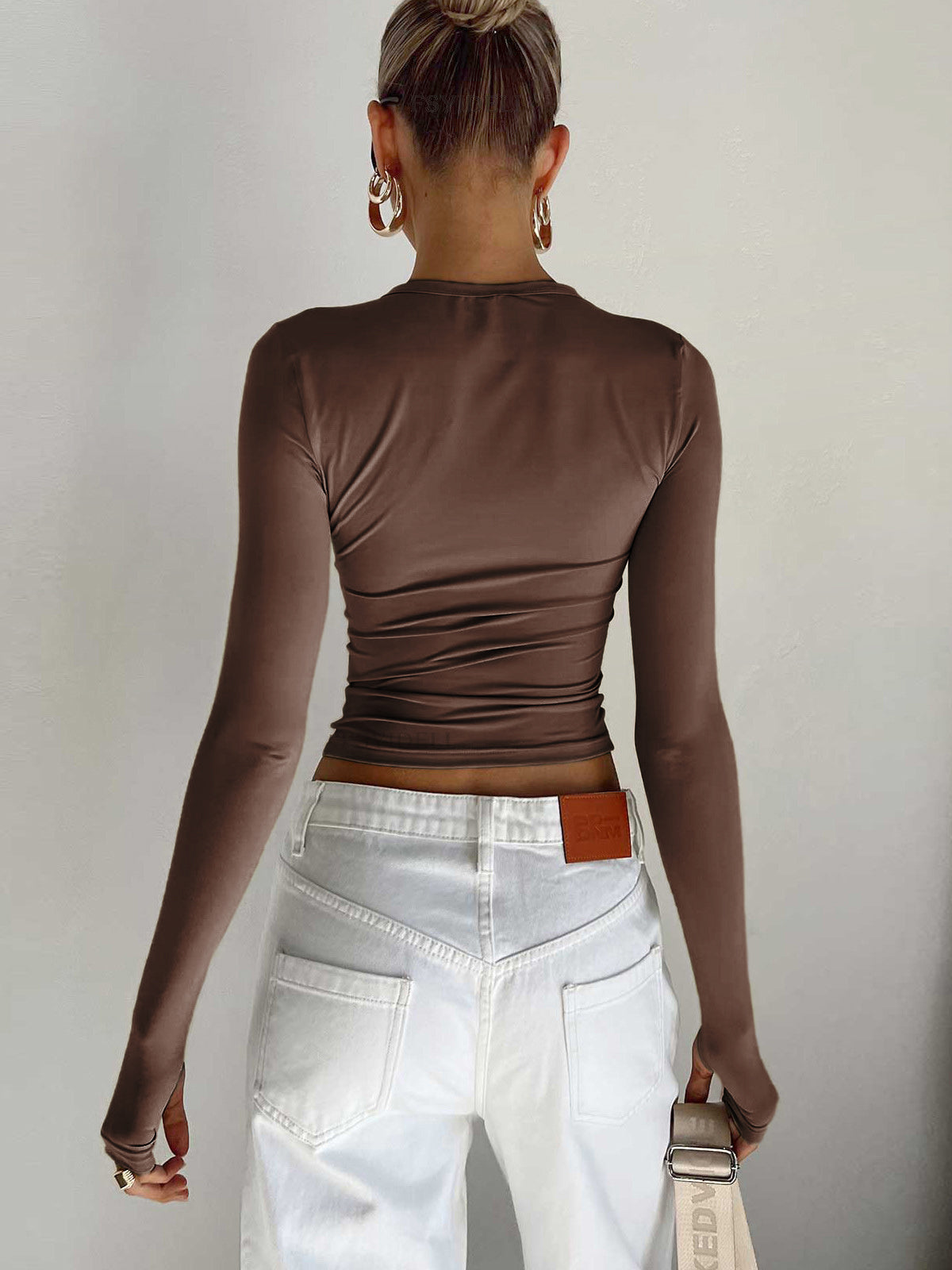 Semi-Sheer Crop Top