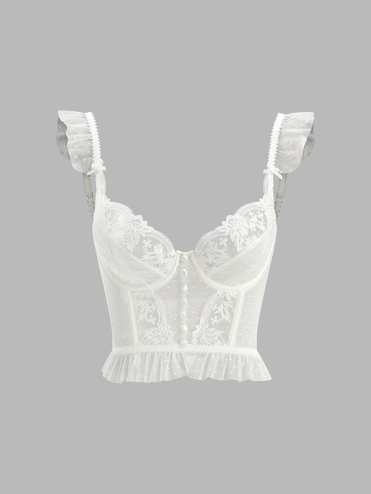 Floral Lace Corset