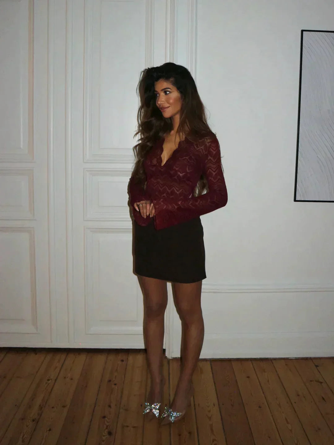 Refined Lace Blouse