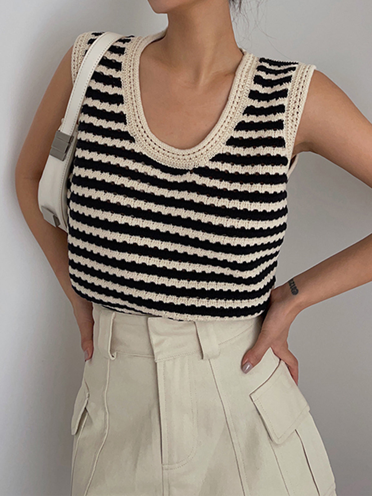 Classy Stripe Vest