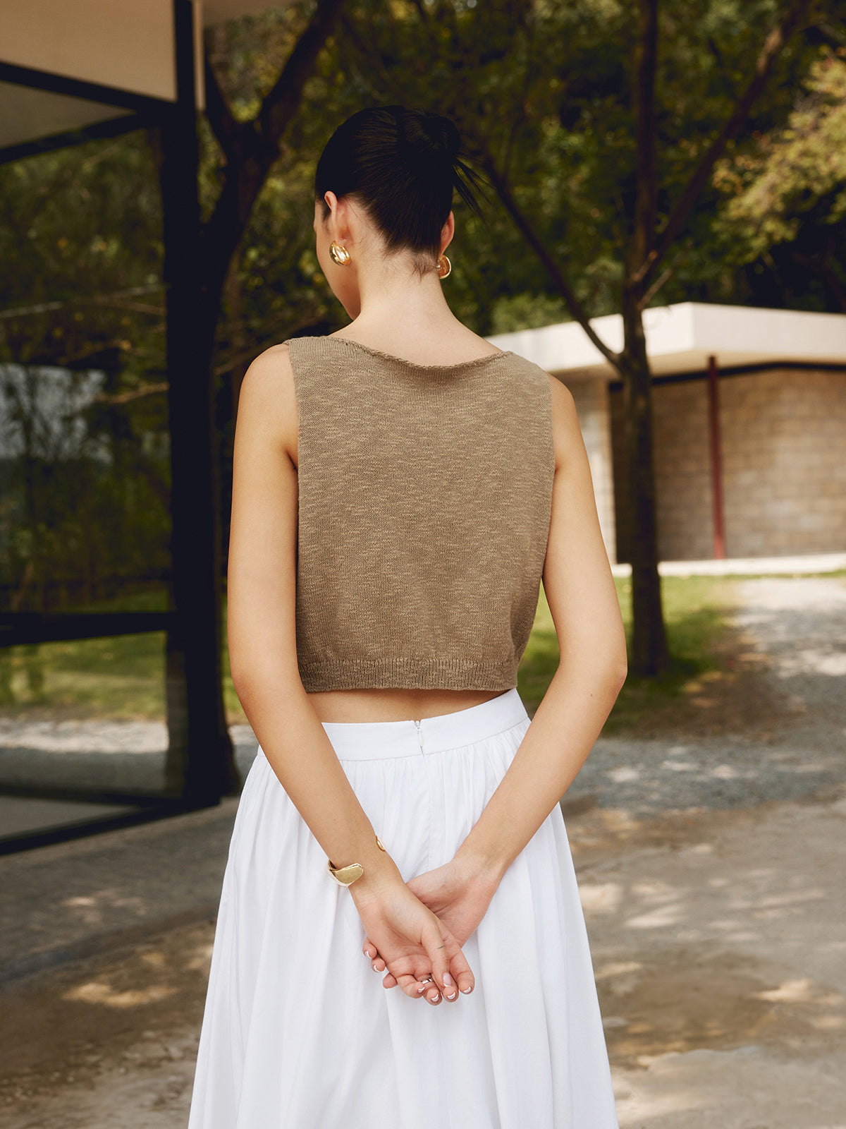 Cotton Blends Tank Top