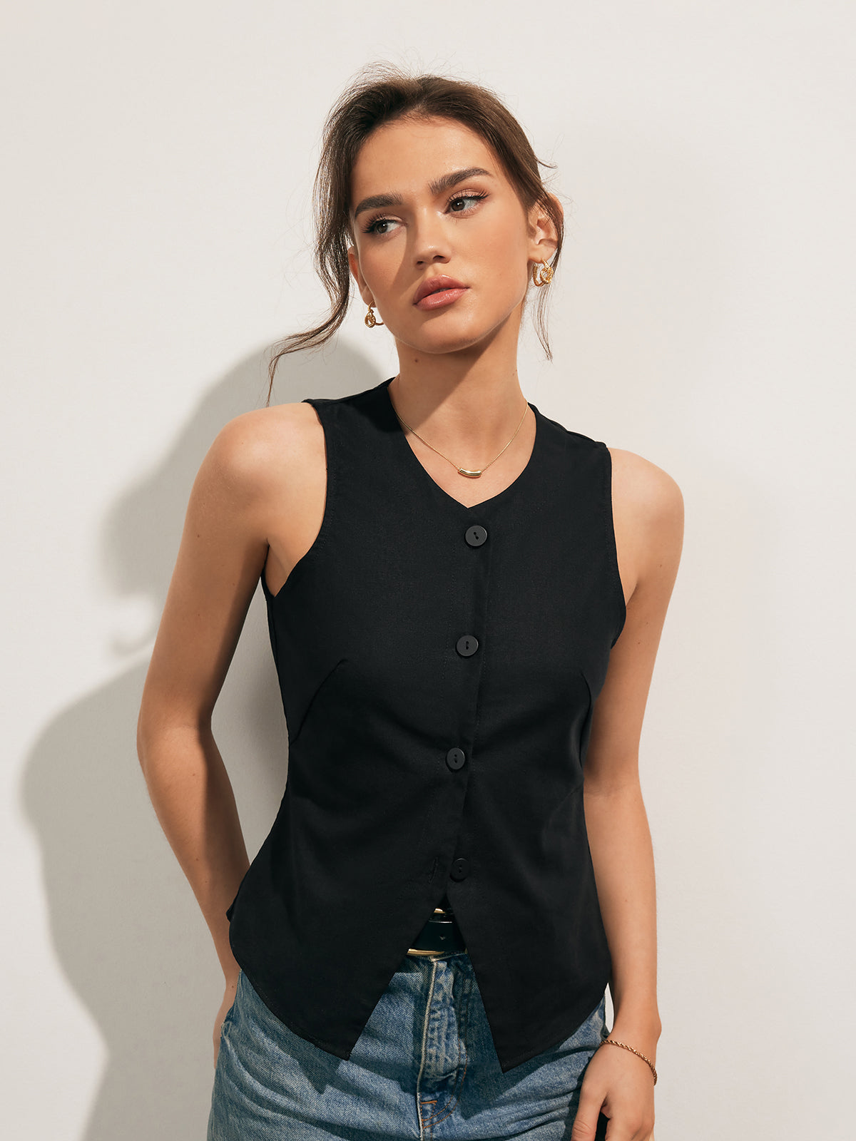 Linen Blends  Top