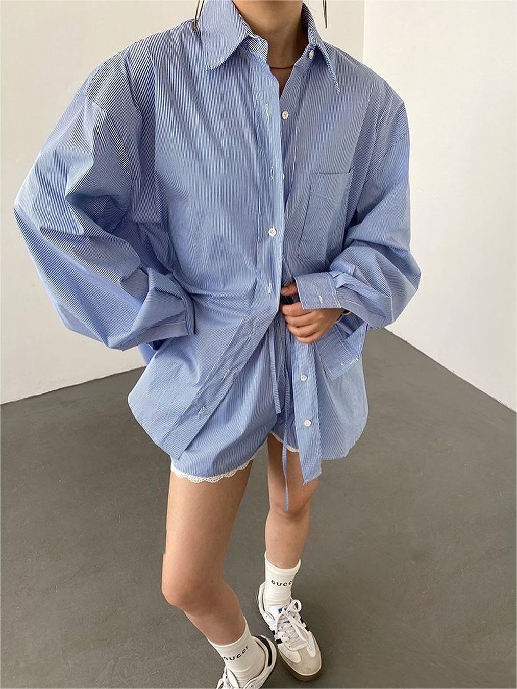 Oversized Stripe Set