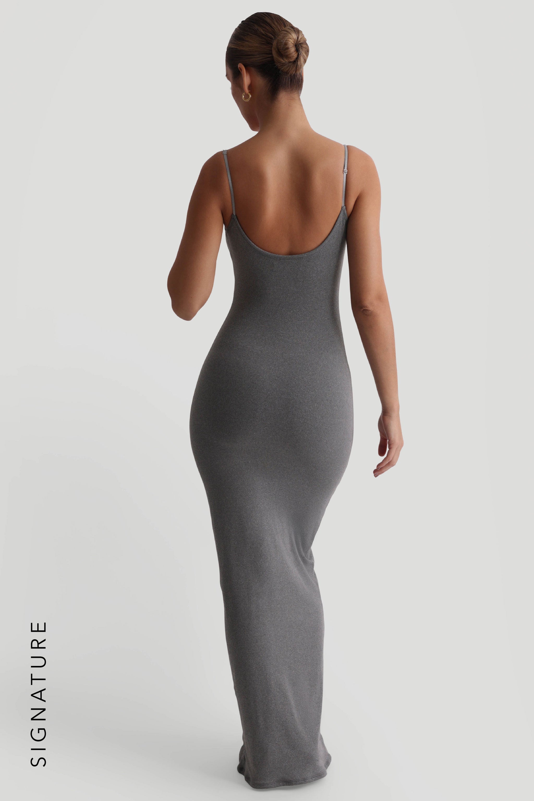 Dark Gray Cami Maxi Dress