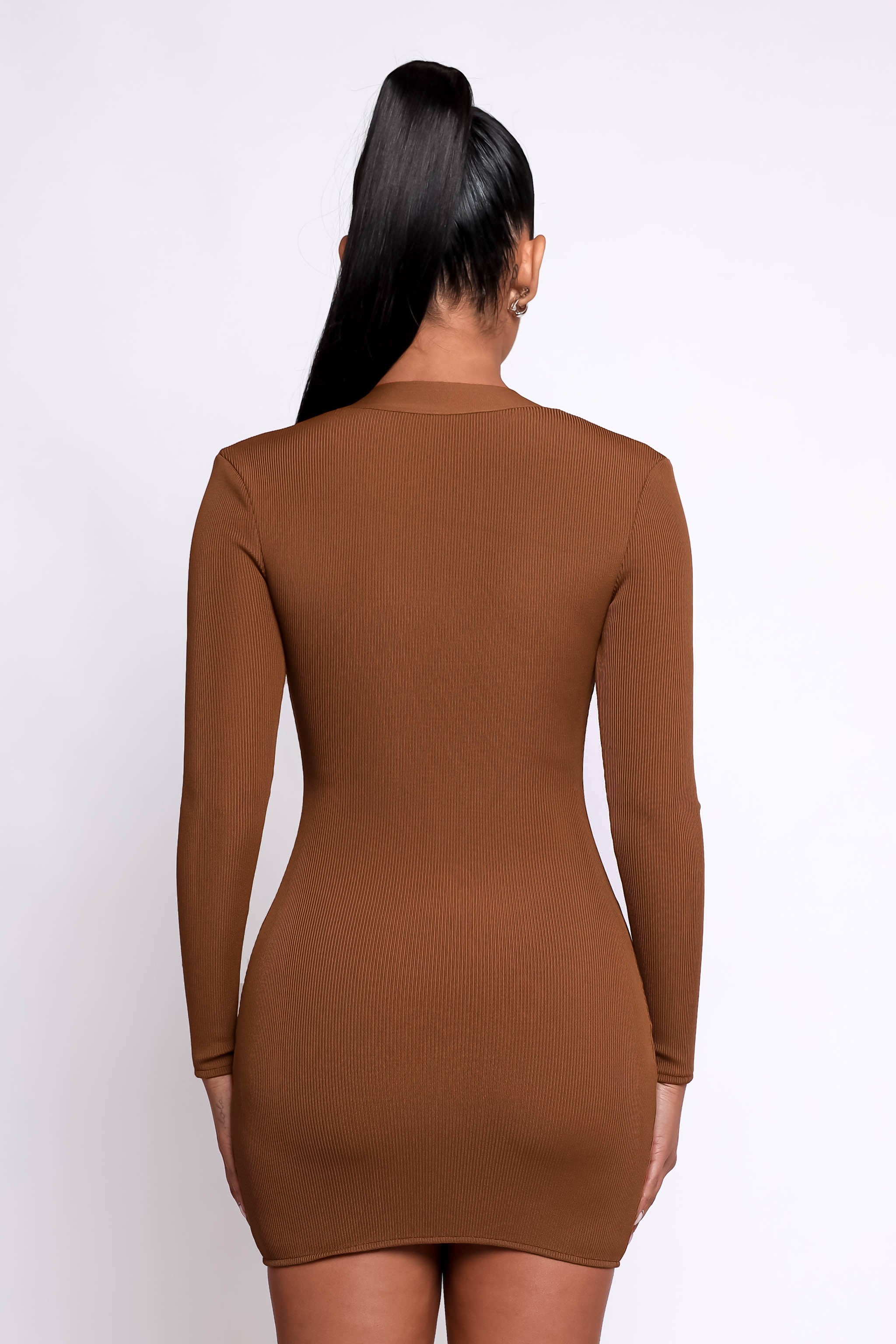 Brown Molly Mini Dress